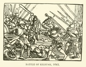 Bataille de Kilrush, 1642 - English School